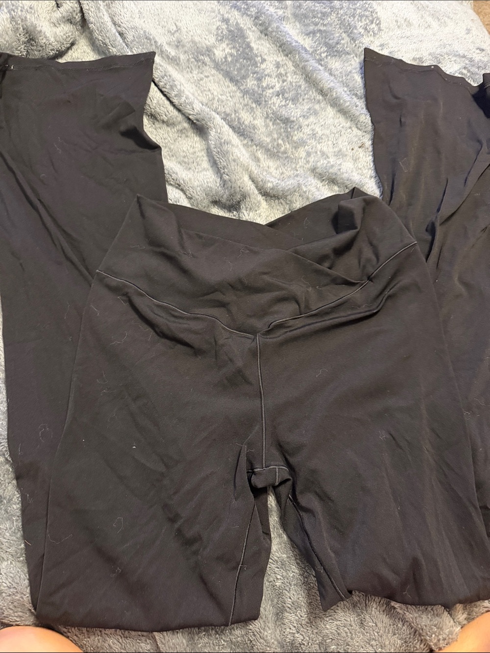 Black High-Waist Stretch Leggings